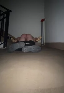 楼道操逼射精