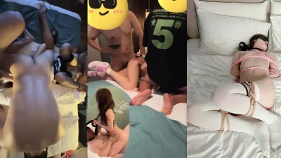 (原创)这种白幼瘦女主才是最反差的 24H被十多个人干